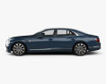 Bentley Flying Spur 2022 3D 모델  side view