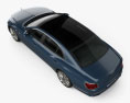 Bentley Flying Spur 2022 3D模型 顶视图