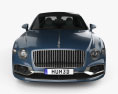 Bentley Flying Spur 2022 3D 모델  front view