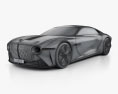 Bentley EXP 100 2020 3D модель wire render