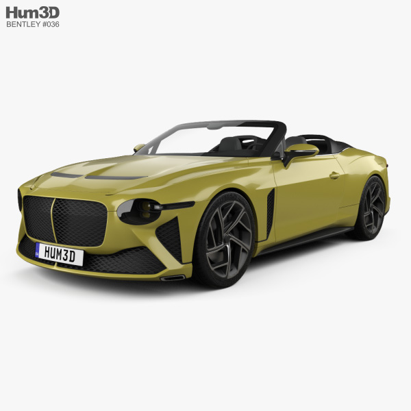 Bentley Mulliner Bacalar 2022 3D model