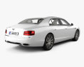 Bentley Flying Spur with HQ interior 2022 3d model back view