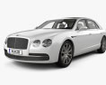 Bentley Flying Spur with HQ interior 2022 3d model