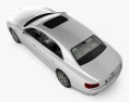 Bentley Flying Spur con interni 2014 Modello 3D vista dall'alto