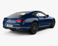 Bentley Continental GT with HQ interior 2021 3d model back view