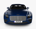 Bentley Continental GT with HQ interior 2021 3d model front view