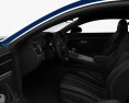 Bentley Continental GT with HQ interior 2021 3d model seats