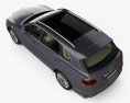 Bentley Bentayga Speed US-spec 인테리어 가 있는 2022 3D 모델  top view