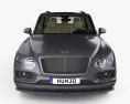 Bentley Bentayga Speed US-spec 인테리어 가 있는 2022 3D 모델  front view