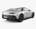 Bentley Mulliner Batur 2022 3D модель back view