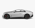 Bentley Mulliner Batur 2022 3D 모델  side view