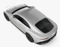 Bentley Mulliner Batur 2022 Modello 3D vista dall'alto