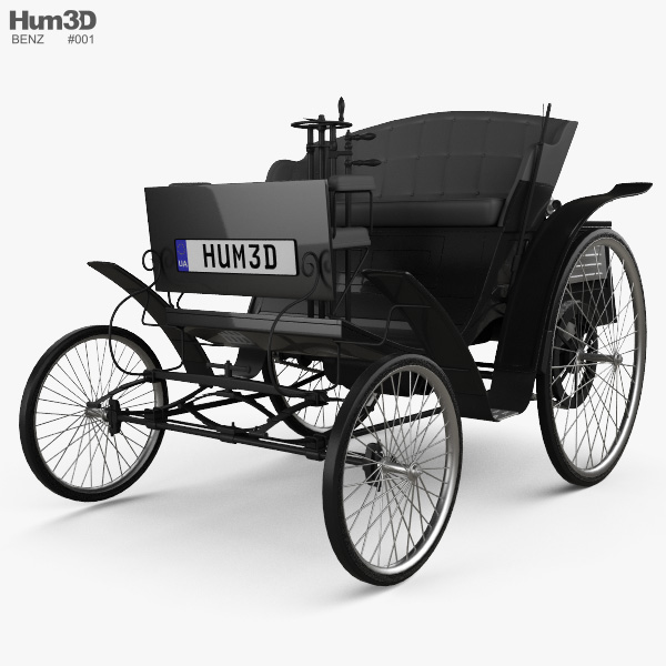 Benz Velo 1894 3D model