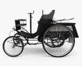 Benz Velo 1894 3D模型 侧视图