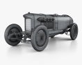 Benz Blitzen 1909 3Dモデル wire render