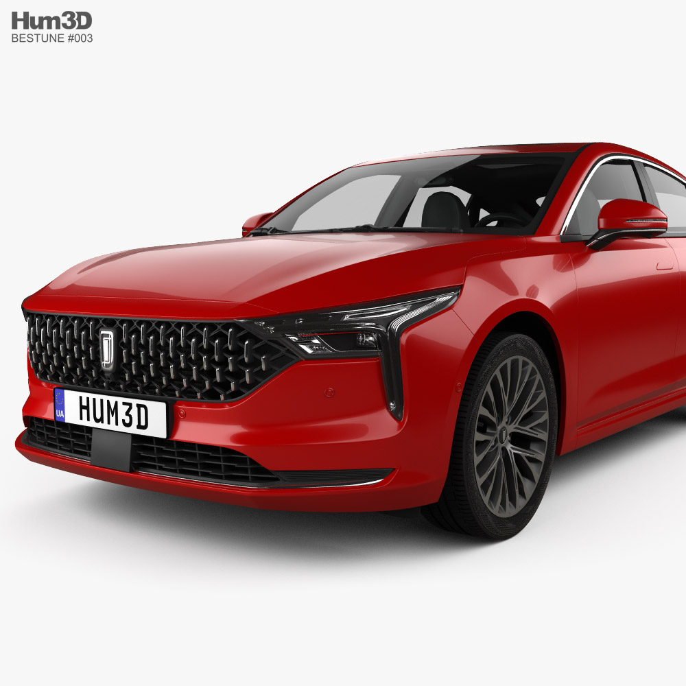 Bestune B70 2020 3D Model - Vehicles On Hum3D