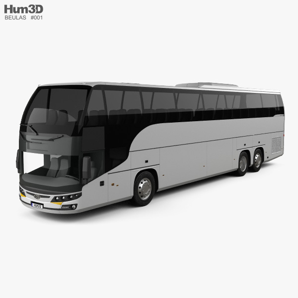 Beulas Glory bus 2013 3D model