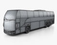 Beulas Glory バス 2013 3Dモデル wire render