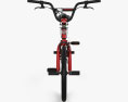 Mongoose BMX 自転車 3Dモデル front view