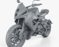 Bimota DB9 Brivido 2012 3d model clay render