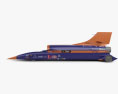Bloodhound SSC 2015 3Dモデル side view