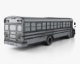 Blue Bird Vision Scuolabus 2014 Modello 3D