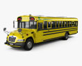 Blue Bird Vision Autobús Escolar 2015 Modelo 3D