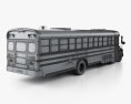 Blue Bird Vision Шкільний автобус 2015 3D модель