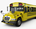 Blue Bird Vision Scuolabus 2015 Modello 3D