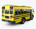 Blue Bird Vision School Bus L1 2015 3d model back view