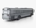 Blue Bird RE Autobus Scolaire 2020 Modèle 3d