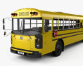Blue Bird RE Шкільний автобус 2020 3D модель