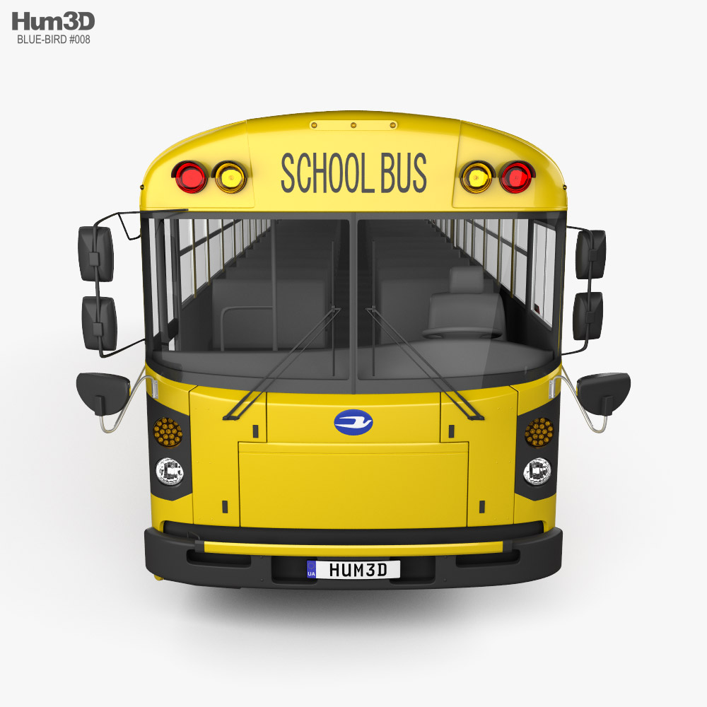 NEW in plastic Blue Bird School Bus Decal 