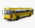 Blue Bird RE Autobús Escolar con interior 2020 Modelo 3D