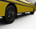 Blue Bird RE School Bus with HQ interior 2020 3d model