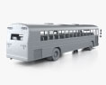 Blue Bird RE Schulbus mit Innenraum 2020 3D-Modell