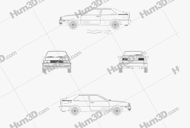 Audi blueprints Download in PNG - Seite 12 - Hum3D