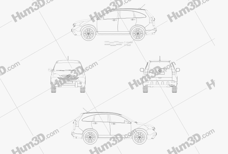 Honda blueprints Download in PNG - Page 18 - Hum3D