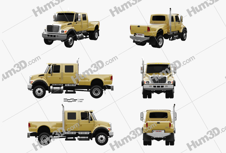 Pickup Truck Template