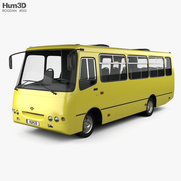 Bogdan A09202 Автобус 2003 3D модель