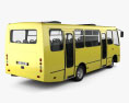 Bogdan A09202 bus 2003 3d model back view