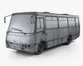 Bogdan A09202 公共汽车 2003 3D模型 wire render