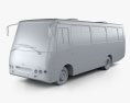 Bogdan A09202 bus 2003 3d model clay render