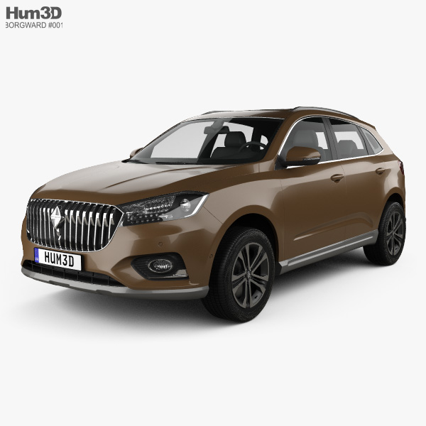 Borgward BX7 2018 3D model