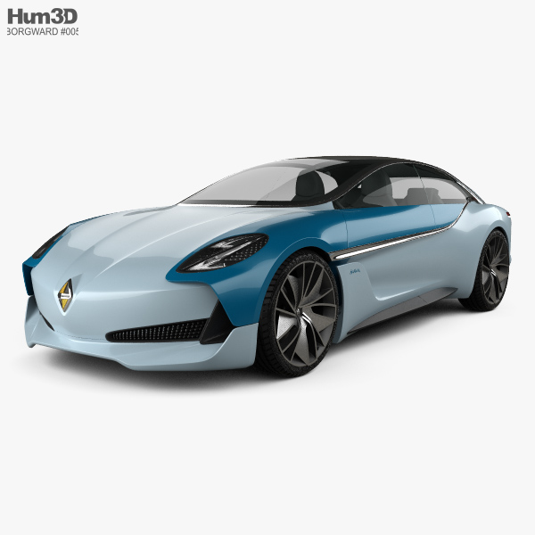 Borgward Isabella 2019 3D模型