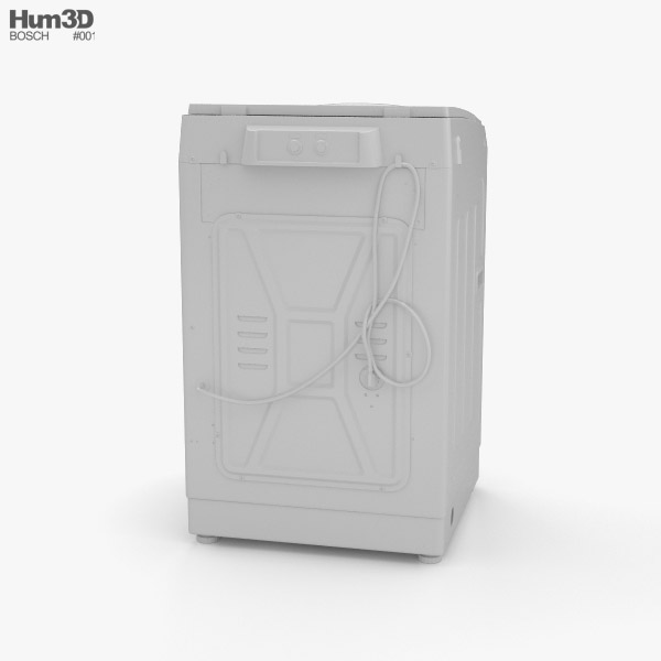 Bosch Powerwave Washing Machine 3D model Electronics on Hum3D