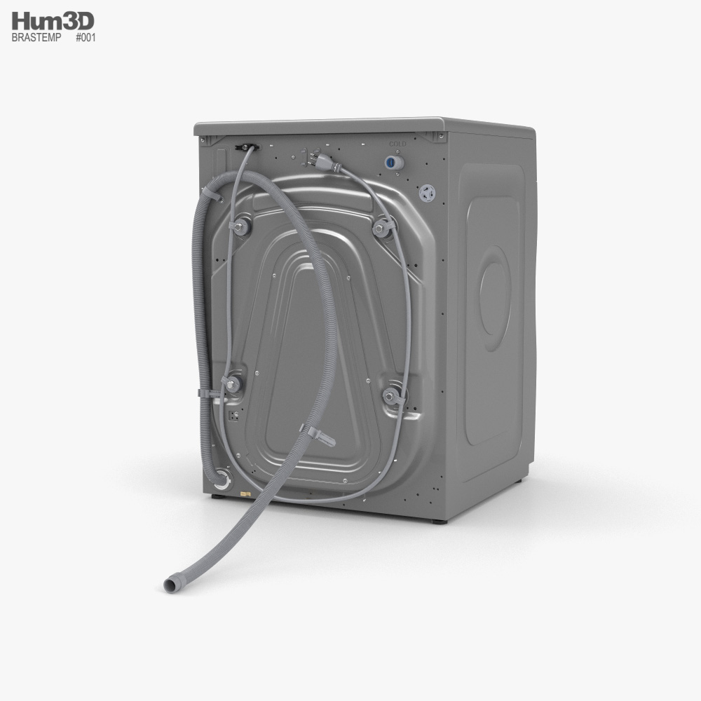 Brastemp Tira Manchas Pro Washing Machine 3d model