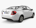 Brilliance H230 2014 Modelo 3D vista trasera