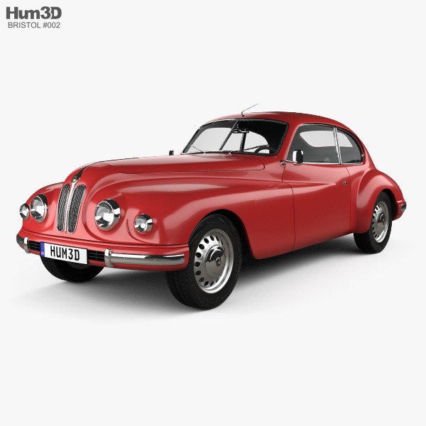 Bristol 401 1949 3D model
