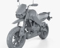 Buell Ulysses XB12X Moto Sportive 2009 Modèle 3d clay render